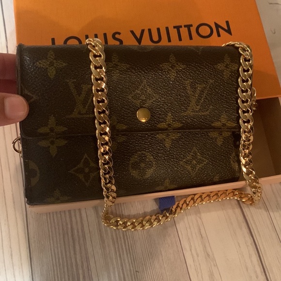 Authentic Luis Vuitton monogram Porte Tresor Etui papier trifold wallet - Picture 4 of 15